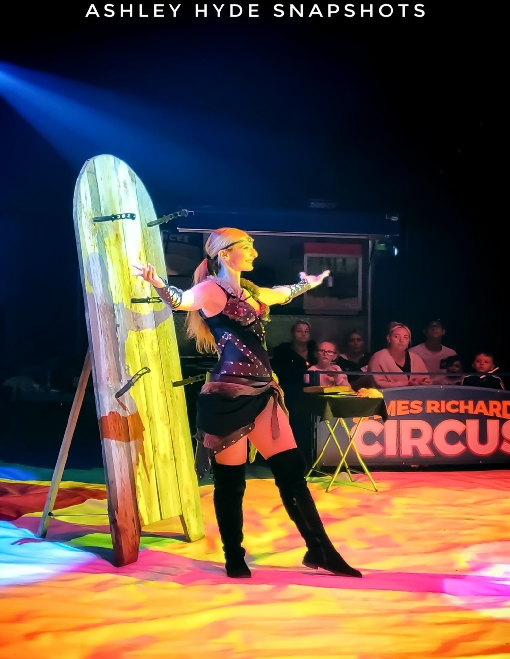 james richards circus picture girl